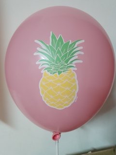 1 globo con impresion de Anana o Piña