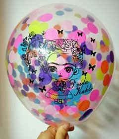 25 Globos impresos Frida - comprar online