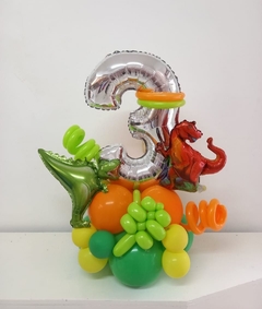 balloon bouquet dino