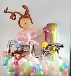 balloon bouquet muñeca