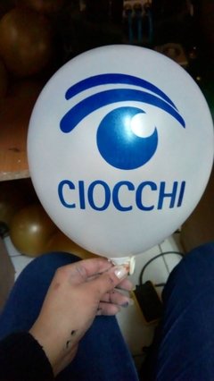 100 Globos impresos publicitarios en internet