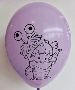 10 globos Monster U en internet