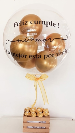 BUBBLE PERSONALIZADA con Ferreros