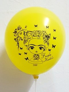 25 Globos impresos Frida - comprar online