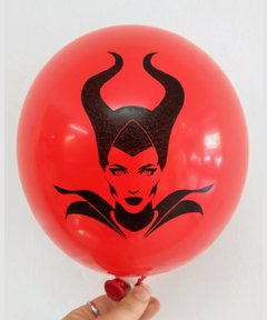 10 Globos impresos Maléfica