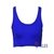 Top Fem Lycra Azul Royal