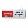 Placa 22x8cm Livre/Ocupado - comprar online