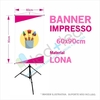 Banner Lona Impressa 60x90cm