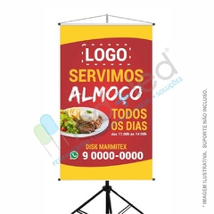 Banner Lona Impressa 80x120cm na internet