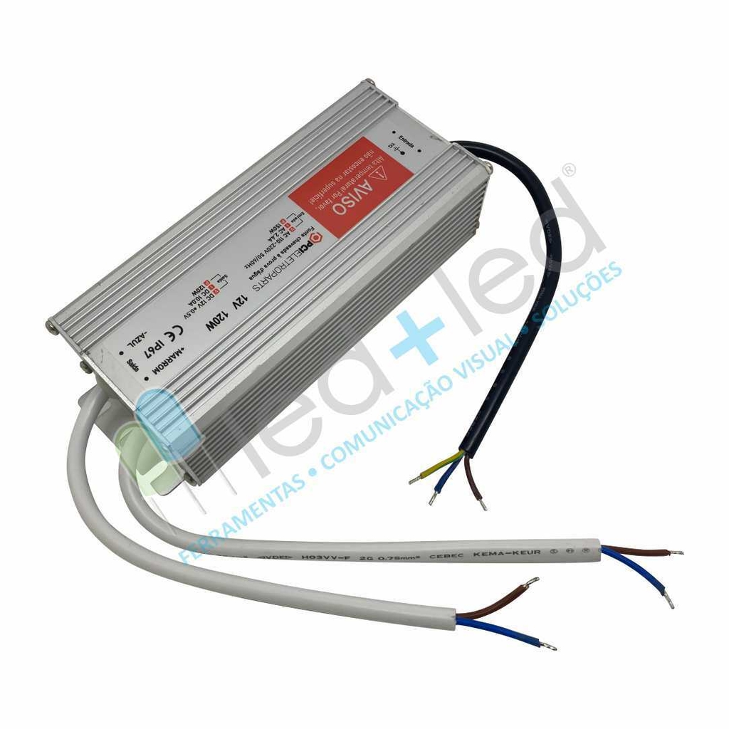 Fonte Blindada 120W 10A 12VDC - comprar online