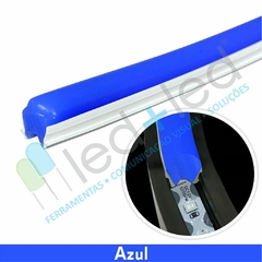 Neon LED Segunda Geração 5 metros Azul 6mm c/ Fita LED IP20