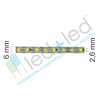 Neon LED Segunda Geração 5 metros Amarelo 6mm c/ Fita LED IP20 - loja online