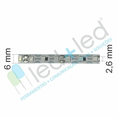 Neon LED Segunda Geração 5 metros Azul 6mm c/ Fita LED IP20 - LED + LED - Comunicação Visual - Ferramentas - Soluções