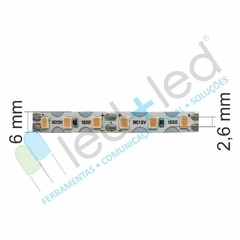 Neon LED Segunda Geração 5 metros Roxo 6mm c/ Fita LED IP20 - LED + LED - Comunicação Visual - Ferramentas - Soluções