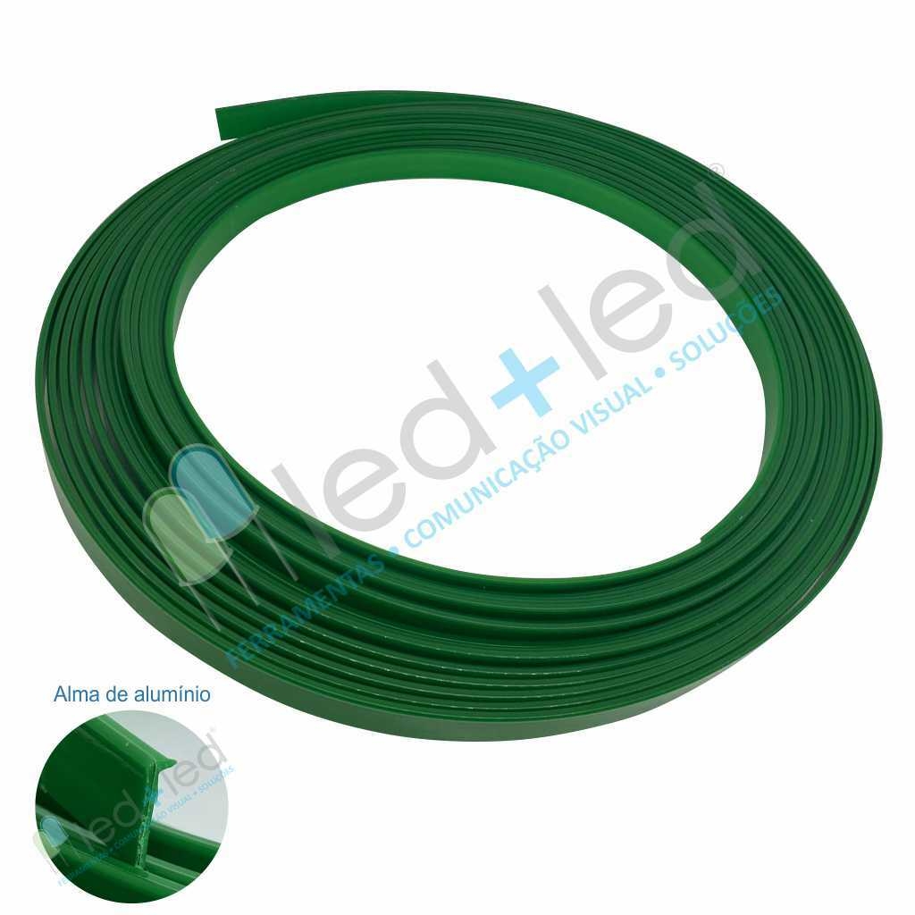 Perfil Trim 1/2" Verde 1 Rolo com 10 metros