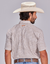 0858-15 - 3143 Camisa Masc MC Custom Fit Xadrez Caqui/Branco - comprar online