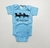 2141-19- Body Baby Ranch Infantil MC Trio de Cavalos Azul Bebê