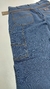 0157-15 - 627 - Calça Fem Laço de Couro Stone Levanta BumBum Carpinteira Cós Alto - comprar online