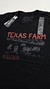 3486-82- T-Shirts Fem Texas Farm Preto/Escrita Vermelha - comprar online