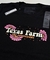 3486-85- T-Shirts Fem Texas Farm Preto/Rosa/Bege/Laranja/Flores - comprar online