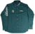 3230-20 - Camisa Masc ML Lisa Bordada Verde Bandeira/Branco
