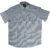 3230-41 - Camisa Masc MC Xadrez Pequeno Verde Água/Vermelho Escuro/Branco Logo Vermelho Escuro