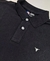 3230-47 - Camisa Polo Masc Laço Forte Preta/Logo Branca - comprar online