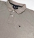 3230-49 - Camisa Polo Masc Laço Forte Bege/Logo Preta - comprar online