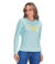 0908-3 - 3096 Camiseta UV50+Feminina All Hunter Aquamarine
