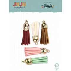 Kit de Tassel - Coleção Em Familia - JuJu Scrapbook