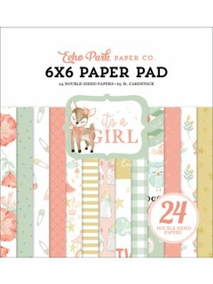 Bloco/Paper Pad It's a Girl - Echo Park - IAG277023