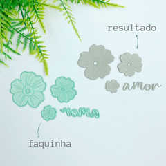 Faca de Corte Amor - Juju Scrapbook - 8F9FE9 - comprar online