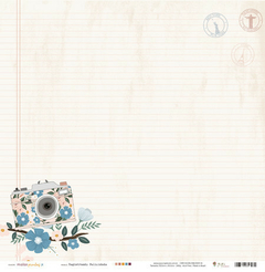 Papel - Registrando Felicidade - Coleção Malas Prontas - Juju Scrapbook - 91172D - comprar online