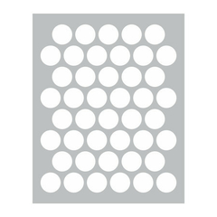 Stencil Big Dots - 1 Peça - Coleção MAMYS - Carina Sartor - MAM38