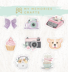 Chipboard Estampados - My Memories Crafts - Coleção Meus Encontros - MMCMEN-13