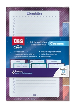 Kit De Notas Autoadesivas Holic Cosmos - To Do List - Tris - 612287