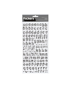 Adesivo Thickers em Chipboard - American Crafts - Zebra - 53235