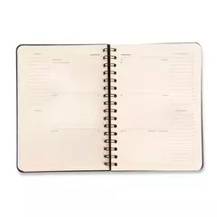 Agenda Planner Wire-O Semanal A5 2024 - Cartas do Zodiaco Azul - Cicero - comprar online