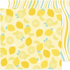 Folha para Scrapbook - American Crafts - Coleção Fantástico - Lemon Tree - Obed Marshall - 34008108