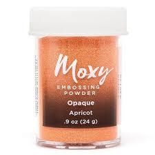 Po para Emboss Moxy Embossing Powder - Opaque - Apricot - 349179