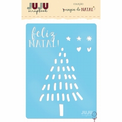 Stencil Minha Árvore - Coleção Magia do Natal - JuJu Scrapbook