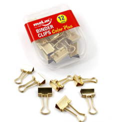 Binder Clips - Ouro Color Plus - Molin - 23032