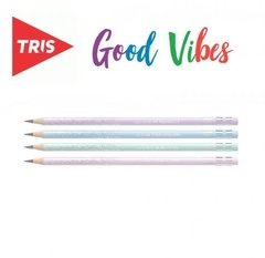 Lápis Preto Com Borracha - Collection Good Vibes - HB - Tris - 691022 - comprar online