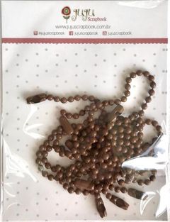 Correntinha - Juju Scrapbook - Brigadeiro - 202003