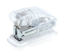 Mini Grampeador Zomm Transparente - BRW - GP0101 - loja online