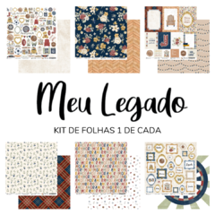 Kit de Folhas - Coleção Meu Legado - My Memories Crafts