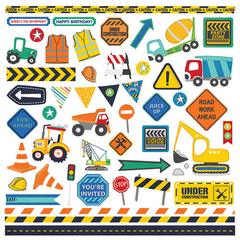 Combo de Adesivo Element Sticker - Little Builder - PhotoPlay - LIB9736