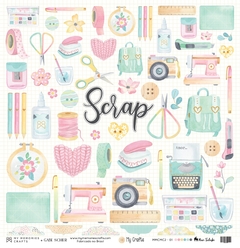 Folha para Scrapbook - My Memories Crafts - Coleção My Crafts - MMCMC2-01 - comprar online