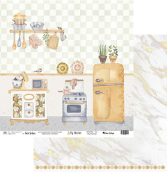 Folha para Scrapbook - My Memories Crafts - Coleção My Kitchen - MMCMK-06