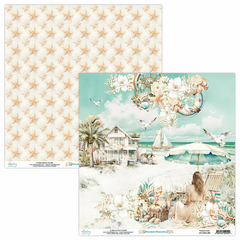 Bloco 30X30 - Coastal Memories - Mintay Papers - MT-COA-07 - Criar - Papelaria e Scrapbook